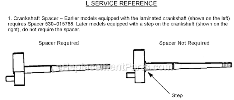 Page E Diagram and Parts List for SST45  Weed Eater Trimmer
